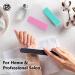 Professional 100/180 Grit Double Sided Nail Files Kit - 12 Pcs Black | Nail Care Set for Manicure & Pedicure - Buy Online on GoSupps.com