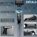 Buy Waterproof Electric Body Hair Trimmer for Men - Groin & Pubic Hair Groomer with Replacement Foil Heads | International Shipping Available - Buy Online on GoSupps.com