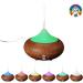 Shop Aroma Diffuser with 7 Color Lighting | Air Humidifier & Aromatherapy Lamp - 210ml Capacity Brown Design - Buy Online on GoSupps.com