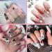 100pcs 3D Chrome Silver Cross Nail Charms - Y2K Vintage Nail Art Decorations for Acrylic Nails - Manicure Craft DIY - Buy Online on GoSupps.com