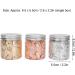 Brrnoo Gilding Flakes Foil Nail Art - Gold Silver & Copper Glitter for DIY Decoration | International Shipping - Buy Online on GoSupps.com