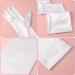 SAVITA 21" Women Long Gloves Long Elbow Satin Gloves Stretchy 1920s Opera Gloves for Women Girls Evening Party Dance Hand Care Moisturizing White - Buy Online on GoSupps.com