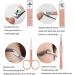 JeoPoom Professional 7-Piece Nail Clipper Set in Pink - Stainless Steel Manicure Pedicure Kit for Travel & Grooming - Buy Online on GoSupps.com