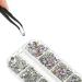 4488 Pieces Nail Art Rhinestones Crystal Flatback with Tweezers - Colorful AB Color & Clear Rhinestones for Nails, Clothes, Shoes, Bags Decoration - Buy Online on GoSupps.com