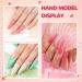 COSCELIA Gel Nail Polish Kit with U V Light Yellow Green Red Black Gel Polish Starter Kit with Glossy & Matte Top Coat Gel Nail Kit with Nail Accessories Gifts for Women - Buy Online on GoSupps.com