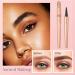 Microblading Eyebrow Pen 3D Waterproof Microblading Eyebrow Pencil Contouring Pen Long-Lasting Magic Eyebrow Pencil Natural Makeup Fine Stroke 4-Fork-Tip Eyebrow Pencil Black - Buy Online on GoSupps.com