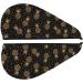 Quick-Dry Hair Towel Wrap - Glitter Pineapples | Hair Turban & Drying Towel with Button for Fast Hair Drying - Buy Online on GoSupps.com