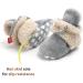 TMEOG Baby Booties Slippers - Infant Boots for Boys & Girls 0-6 Months - Winter Sock Crib Shoes - Light Grey White Furry - Newborn First Walking Shoes (0-18 Months) - Buy Online on GoSupps.com