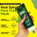 Real Spirulina Pore Perfect Mask 100g | Best Clay Face Mask for Skincare Detox & Pore Minimizing | Korean Skincare & Green Tea Infused - Buy Online on GoSupps.com