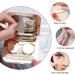 Milist Portable Contact Lens Case Kit with Mirror - Pink Contact Lens Organizer for School Home & Travel - Buy Online on GoSupps.com