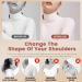 Bagentry 3 Pairs Reusable Shoulder Pads Removable Anti-Slip Shoulder Pads for Womens Clothing Washable Self Adhesive Foam Shoulder Push-Up Pads Men (Skin) - Buy Online on GoSupps.com