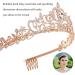  Crown Tiara with Comb | Birthday & New Year Tiara | Elegant International Shipping  - Buy Online on GoSupps.com