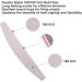 10Pcs Nail File & Buffer Set Double Sided 100/180 Grit for Acrylic & Natural Nails | Buffing Blocks Manicure Set - Buy Online on GoSupps.com