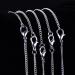 Outus 12 Pack Silver Plated DIY Chain Necklaces - 18 Inch - Lobster Clasp Link Chains - Buy Online on GoSupps.com