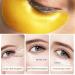 24k Gold Under Eye Patches - 30 Pairs | Moisturizing Gel Eye Masks for Puffy Eyes & Dark Circles | Anti-Aging Collagen Patches for Travel - Buy Online on GoSupps.com