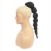 Miyamarch 18 Drawstring Ponytail for Black Women - Bubble Lantern Braid Protective Style Hair Extension - Afro Puff Curly Braided Clip-On Ponytail (18 Inch 1B) - Buy Online on GoSupps.com