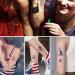 4th of July Temporary Tattoos - 100pcs Fake Tattoos for Kids & Adults | Independence Day Body Art Stickers in Red White Blue | Memorial Day, Labor Day, USA National Flag Decor - Buy Online on GoSupps.com