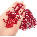 Honbay 1440PCS Red 5mm ss20 Round Flatback Rhinestones Crystals | Sparkly Non-Self-Adhesive - Buy Online on GoSupps.com
