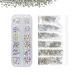 1848 Piece Glitter Stones Set - Self-Adhesive Multi-Size Nail Art & DIY Jewelry Craft - Buy Online on GoSupps.com