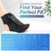 Lightweight Comfort Plantar Fasciitis Night Splint Sock - Relief for Heel Pain & Achilles Tendonitis | Soft Brace for Men & Women - Size L Black - Buy Online on GoSupps.com