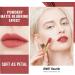  oulac Oulac Matte Lipstick Velvet Long Lasting Anti-Soil Non-Transfer Moisturizing Formula with Rose Oil Cruelty-Free RM01 - Buy Online on GoSupps.com