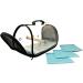 Birds LOVE Small Pet Carrier with Clear Sides - Green/Red, Shoulder Strap, Perch - Buy Online on GoSupps.com