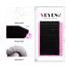 VEYES INC Cashmere Volume Lash Extensions - Super Matte Black Individual Eyelashes Tray Professional Quality C CC D DD L B J M Curl 0.03-0.20 Thickness 5-25mm for Lash Techs - Buy Online on GoSupps.com