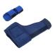Comfortable Thumb Splint Fixed Aluminum Plate Skin Support Thumb Stabilizer Arthritis Blue for Skier (Left Hand)