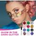  Nixiara Face and Body Glitter Face Glitter Makeup - Bright Hair Glitter Festive Makeup 10ml with Quick Dry Glue Pub Accessories for Women - Buy Online on GoSupps.com