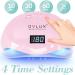 OVLUX Pro 180W UV LED Nail Lamp - Dual-Use Gel Polish Dryer | 57 Bulbs Auto-Sensor & Timers | Salon & Home Mani-Pedi Solution - Pink Blushing Bride - Buy Online on GoSupps.com
