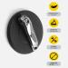 DELUXXOO High-Quality Magnetic Holder - Self-Adhesive Silicone Bathroom Organizer | No Drilling | Extra Strong Hold - Shop Now! - Buy Online on GoSupps.com