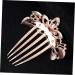 POPETPOP barrettes for women bridesmaid hair accessories goody hair clips for women vintage hair comb floral hair comb wedding jewelry for bridesmaids Fashion Headwear Wedding Headdress pin - Buy Online on GoSupps.com