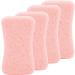 Premium Pink Pumice Stone Set - 4 Pieces for Effortless Foot Hand & Body Care | Remove Hard Skin & Calluses Safely - Perfect for Travel - Buy Online on GoSupps.com