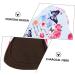Washable Bamboo Carbon Fiber Light Incontinence Pads - Reusable Mama Cloth Menstrual Pad Liners | Pack of 6 - Buy Online on GoSupps.com