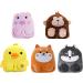 EESLL Electric Heated Foot Warmer USB Rechargeable Cartoon Home Foot Warmer Soft Crystal Velvet Foot Warming Pads with 3 Settings for Home Travel Office 16.1X12.1X 3.9 Inch Brown A2 Brown - Buy Online on GoSupps.com