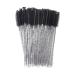 PJRYC 5 0PCS / Sac Sourcils Mascara Baguette Spoolie Spoolie Brosse Jetable Lash Wands Extension Extension Extension DE COULAGE POIGNES DE Mascara Bague (Handle Color : All Black)