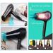 Ionic Hairdryer 1800W High Power Hair Dryer Negative Ion Cold Hot Air Anti-Overheating Double Protection Travel Hair Dryer - Buy Online on GoSupps.com