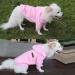 Hualisiji Dog Hoodie & Sweatshirt - Warm Fleece Sweater for Chihuahuas | Lightweight & Soft Texture in Pink - International Shipping Available - Buy Online on GoSupps.com