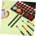 BIUDECO 6pcs Eye Makeup Brush Kit Concealer Brush under Eye Ladies Suits Travel Make up Horse Hair - Buy Online on GoSupps.com