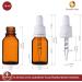 Handsunity 15ml Amber Glass Pipette Bottles Set - 6pcs Pharmacy Set with White Pipette Lock & 17 Aids - Perfect for Essential Oils & DIY Projects - Buy Online on GoSupps.com