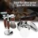 Dewin Razor Brush & Set for Men | Complete Safety Shaving Kit with Roof Hair Brush Shaving Soap & Stainless Steel Bowl - International Shipping Available - Buy Online on GoSupps.com