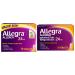 Allegra Adult 24-Hour Allergy Relief Tablets Non-Drowsy Indoor and Outdoor Allergy Medicine 180 mg Fexofenadine HCI Antihistamine Pill 70-Count & 5-Count Bundle