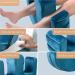Uysela Patient Turning Aid with Strap - Multifunctional Rotary Pad for Seniors & Bedridden Patients - Best Transfer Aid in Blue - Buy Online on GoSupps.com