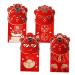 TORR 4 Pcs Chinese Red Envelopes for Lunar New Year 2022 Year of the Bao Packet Lai See for Spring Festival A