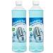 Cleanerist shaving head cleaner for refilling Braun Clean&Charge stations of the series: 9070cc / 9075cc / 9090cc 2 x 1 litre
