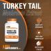 BulkSupplements Turkey Tail Mushroom Capsules - Coriolus Versicolor Extract - 1200mg (2 Capsules) - 120 Veg Capsules - Buy Online on GoSupps.com
