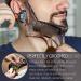 rongweiwang Beard Template For Men Smooth And Comfortable Shaping Experience Compact And Lightweight ABS Beard Shaping Tool Template Transparent - Buy Online on GoSupps.com