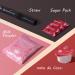 Senpure Instant Milk Tea Kit - DIY Strawberry Milk Tea with Coconut Jelly, 6 Cups - Buy Online on GoSupps.com