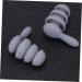Buy Hemoton Soft Silicone Ear Plugs - Noise Cancelling & Waterproof for Sleeping & Travel - 4 Pairs Light Grey - Buy Online on GoSupps.com