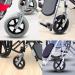 Wheel Replacement Parts for Wheelchairs Non-Inflatable Universal Wheels with Bearings Wheels for Walker 7in 2Pcs Gray Grey - Buy Online on GoSupps.com